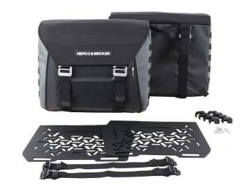 Toon details van Tassenset XTravel Basic met universeel adapters van Hepco&Becker Afbeeldingen van Tassenset XTravel Basic met universeel adapters van Hepco&Becker