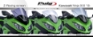 Afbeeldingen van Vervangingsruit Puig jetstream Kawasaki Ninja 300Z '13-17