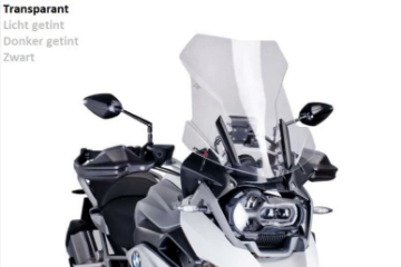 Toon details van Vervangingsruit touring Puig voor BMW R1200GS/R1250GS LC / ADV '13-23 Afbeeldingen van Vervangingsruit touring Puig voor BMW R1200GS/R1250GS LC / ADV '13-23