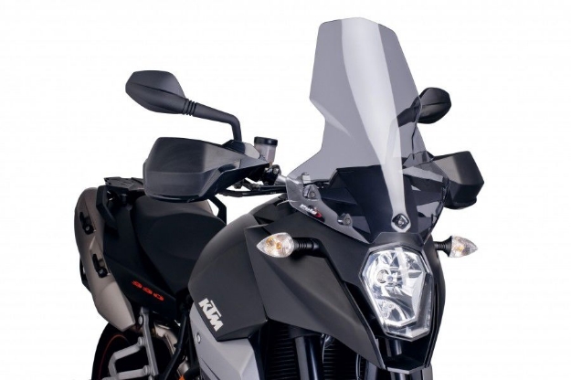 Afbeeldingen van Vervangingsruit touring Puig KTM 990 Supermoto T '09-'12 -licht getint