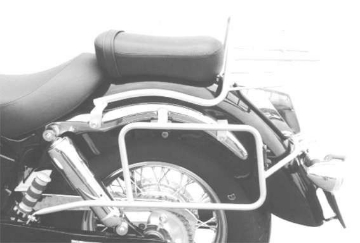 Toon details van Kofferrek chroom Hepco & Becker Honda VT750C2 Afbeeldingen van Kofferrek chroom Hepco & Becker Honda VT750C2