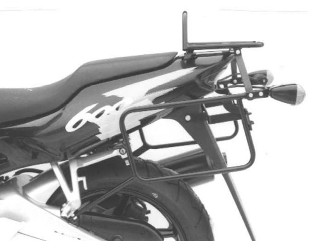 Afbeeldingen van Kofferrek zwart Hepco & Becker Honda CBR 600F '97-'98