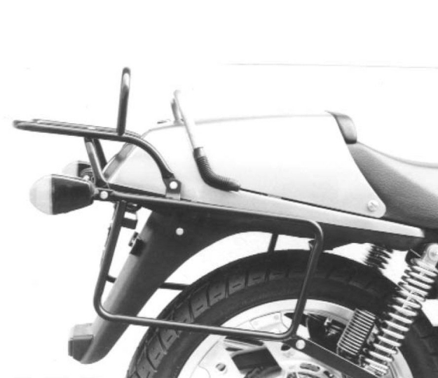 Afbeeldingen van Kofferrek chroom Hepco&Becker Honda XBR500