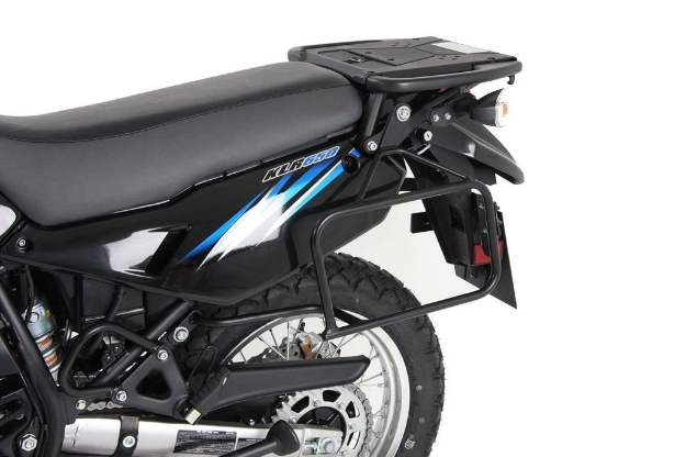 Afbeeldingen van Kofferrek zwart Lock-it Hepco&Becker Kawasaki KLR650 '08-