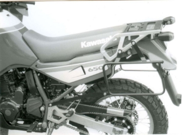 Toon details van Kofferrek zwart Hepco&Becker Kawasaki KLR650 TENGAI Afbeeldingen van Kofferrek zwart Hepco&Becker Kawasaki KLR650 TENGAI