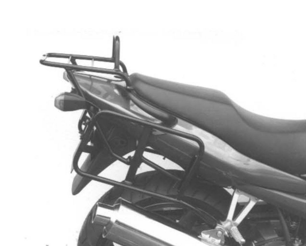 Afbeeldingen van Kofferrek zwart Hepco & Becker Kawasaki ZR-7/S