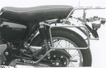 Toon details van Kofferrek zwart Hepco&Becker Kawasaki W650/W800 Afbeeldingen van Kofferrek zwart Hepco&Becker Kawasaki W650/W800