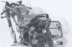 Afbeeldingen van Kofferrek zwart Hepco & Becker Suzuki SV1000 N / S '03-'07