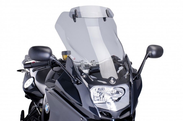 Afbeeldingen van Vervangingsruit touring met opzetruitje licht getint Puig BMW F800GT '13-