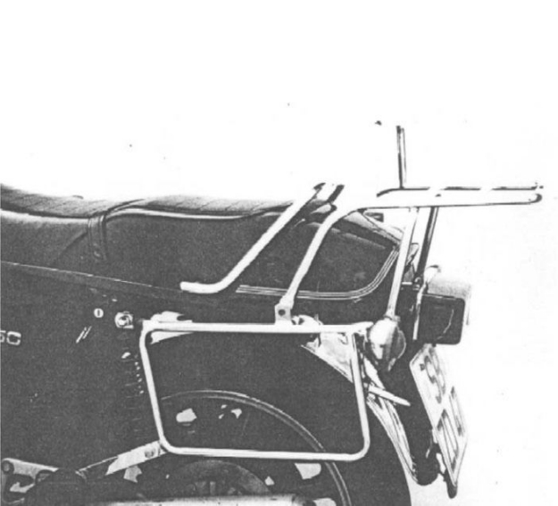 Afbeeldingen van Kofferrek chroom Hepco & Becker Yamaha XS750