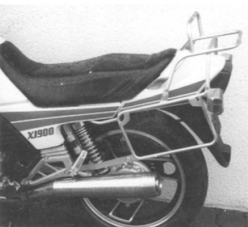 Toon details van Kofferrek zwart Hepco&Becker Yamaha XJ750/900F Afbeeldingen van Kofferrek zwart Hepco&Becker Yamaha XJ750/900F