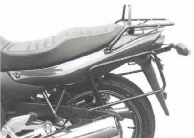 Afbeeldingen van Topdrager zwart Hepco & Becker Yamaha XJ600N/S DIVERSION 1991-1995