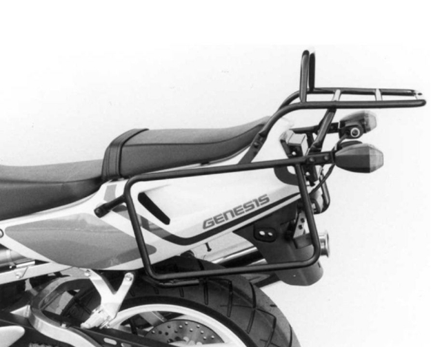 Afbeeldingen van Kofferrek zwart Hepco & Becker Yamaha YZF750 R/SP '93-'95