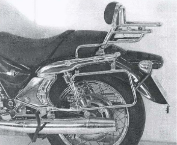 Toon details van Kofferrek chroom Hepco & Becker Moto Guzzi CALIFORNIA 1100 EVOLUTION '01- Afbeeldingen van Kofferrek chroom Hepco & Becker Moto Guzzi CALIFORNIA 1100 EVOLUTION '01-