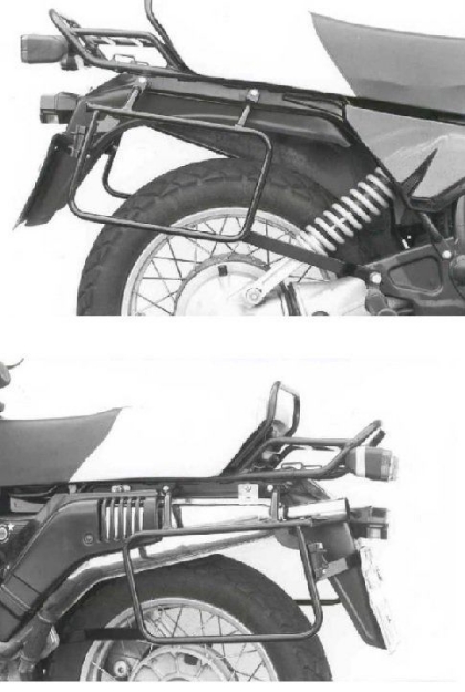 Afbeeldingen van Kofferrek zwart Hepco&Becker BMW R80GS '87-'96/ R100GS PARIS-DAKAR '89-