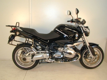 Toon details van Kofferrek zwart Lock-it Hepco & Becker BMW R1200R '07-'10 Afbeeldingen van Kofferrek zwart Lock-it Hepco & Becker BMW R1200R '07-'10