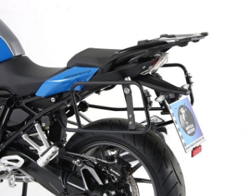 Toon details van Kofferrek zwart Lock-it Hepco&Becker BMW R1250R '19- Afbeeldingen van Kofferrek zwart Lock-it Hepco&Becker BMW R1250R '19-