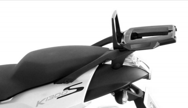 Afbeeldingen van Topdrager zwart Alurack Hepco&Becker BMW K1300S '09-