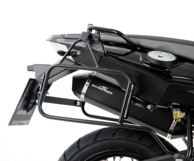 Afbeeldingen van Kofferrek zwart Hepco & Becker BMW F650GS '08-/ F700GS/ F800GS '08-