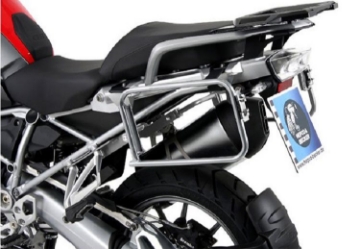 Toon details van Kofferrek zilver Lock-it Hepco&Becker BMW R1200GS LC '13- Afbeeldingen van Kofferrek zilver Lock-it Hepco&Becker BMW R1200GS LC '13-