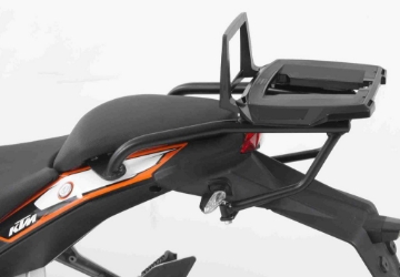 Toon details van Topdrager zwart Alurack Hepco&Becker KTM 125 Duke '11-'16/ Duke 200 '12-'16 Afbeeldingen van Topdrager zwart Alurack Hepco&Becker KTM 125 Duke '11-'16/ Duke 200 '12-'16