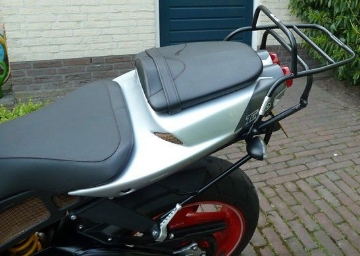 Toon details van Topdrager zwart Hepco&Becker Aprilia RSV Mille/ R/ SP/ -'03/ TUONO '03-'05 Afbeeldingen van Topdrager zwart Hepco&Becker Aprilia RSV Mille/ R/ SP/ -'03/ TUONO '03-'05