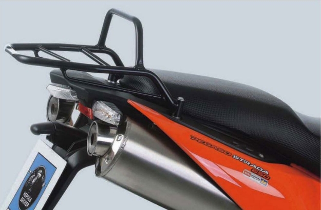 Afbeeldingen van Topdrager zwart Hepco & Becker Aprilia PEGASO 650 '05- / Trial / Strada