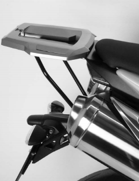 Toon details van Topdrager zwart Alurack Hepco&Becker Triumph STREET TRIPLE 675/ R '07-'12 (UVK) Afbeeldingen van Topdrager zwart Alurack Hepco&Becker Triumph STREET TRIPLE 675/ R '07-'12 (UVK)