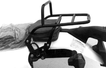 Toon details van Topdrager zwart Hepco&Becker Honda XLR125 '98-'99 Afbeeldingen van Topdrager zwart Hepco&Becker Honda XLR125 '98-'99
