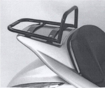 Toon details van Topdrager zwart Hepco & Becker Honda Silverwing 600 Afbeeldingen van Topdrager zwart Hepco & Becker Honda Silverwing 600