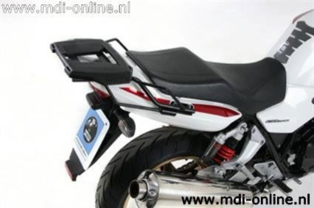 Afbeeldingen van Topdrager zwart Alurack Hepco&Becker Honda CB1300 '03-'09