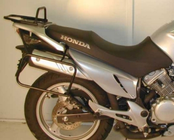 Toon details van Kofferrek zwart Hepco & Becker Honda XL125V '07- Afbeeldingen van Kofferrek zwart Hepco & Becker Honda XL125V '07-