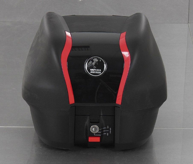 Afbeeldingen van Topdrager zwart Hepco&Becker Honda WAVE 110i inclusief TC30 journey