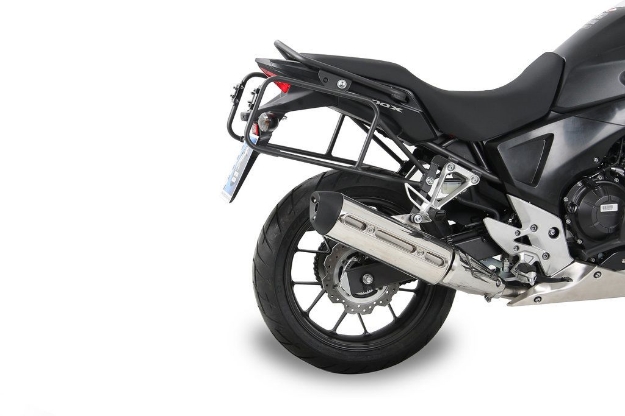 Afbeeldingen van Kofferrek zwart Lock-it Hepco&Becker Honda CB500X '13-16