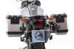 Afbeeldingen van Kofferrek RVS Hepco&Becker voor 'Cutout' Xplorer zijkoffers Suzuki DL650 V-Strom '12-16