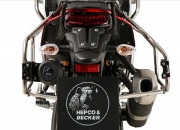 Toon details van Kofferrek Cutout RVS Hepco&Becker Yamaha XT700Z Tenere '19- Afbeeldingen van Kofferrek Cutout RVS Hepco&Becker Yamaha XT700Z Tenere '19-