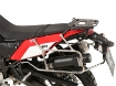 Afbeeldingen van Kofferset Hepco&Becker 'Cutout' met RVS rek en Xplorer koffers zwart Yamaha XT700Z Tenere '19- / Rally '20-