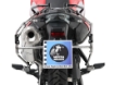 Afbeeldingen van Kofferrek RVS Hepco&Becker voor 'Cutout' Xplorer zijkoffers BMW F650GS '08-12 / F700GS '12-16