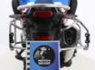 Afbeeldingen van Kofferset Hepco&Becker 'Cutout' met RVS rek en Xplorer koffers Honda CRF1000L Africa Twin '18-