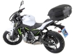 Afbeeldingen van Topdrager zwart Alurack Hepco&Becker Kawasaki Z650 '17-