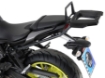 Afbeeldingen van Topdrager antraciet Alurack Hepco&Becker Yamaha MT-07 '18-20