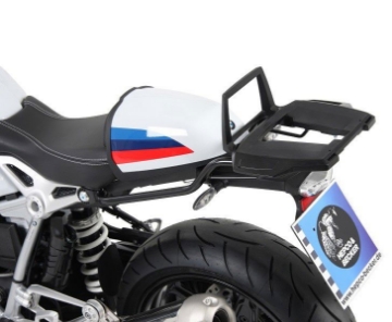 Toon details van Topdrager zwart Alurack Hepco&Becker BMW R NineT Racer '17- Afbeeldingen van Topdrager zwart Alurack Hepco&Becker BMW R NineT Racer '17-