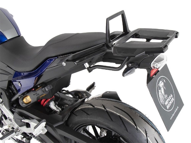 Afbeeldingen van Topdrager zwart Alurack Hepco&Becker BMW F900R '20-
