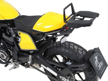Toon details van Topdrager zwart Alurack Hepco&Becker Ducati Scrambler 800 '19-22 Afbeeldingen van Topdrager zwart Alurack Hepco&Becker Ducati Scrambler 800 '19-22