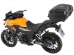 Afbeeldingen van Topdrager antraciet Alurack Hepco&Becker Honda CB500X '17-18