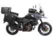 Afbeeldingen van Topdrager zwart Alurack Hepco&Becker Suzuki DL1050 / XT '20-22