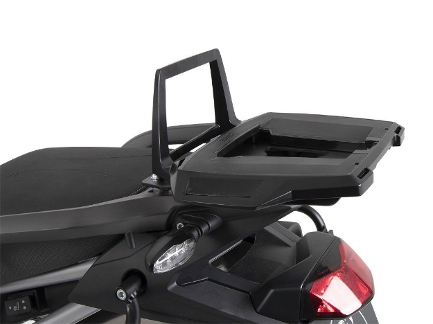 Afbeeldingen van Topdrager zwart Alurack Hepco&Becker Triumph Tiger 850 Sport '21-