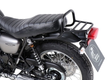 Toon details van Topdrager zwart Minirack Hepco&Becker Kawasaki W800 Street/Cafe '19- Afbeeldingen van Topdrager zwart Minirack Hepco&Becker Kawasaki W800 Street/Cafe '19-