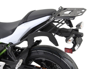 Toon details van Topdrager zwart Minirack Hepco&Becker Kawasaki Z650 '17- Afbeeldingen van Topdrager zwart Minirack Hepco&Becker Kawasaki Z650 '17-