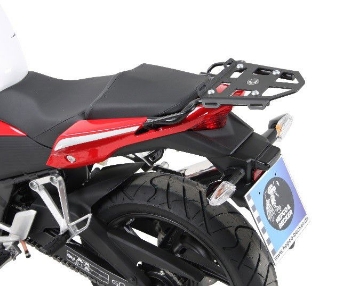Toon details van Topdrager zwart Minirack Hepco&Becker Honda CBR300R '14- Afbeeldingen van Topdrager zwart Minirack Hepco&Becker Honda CBR300R '14-